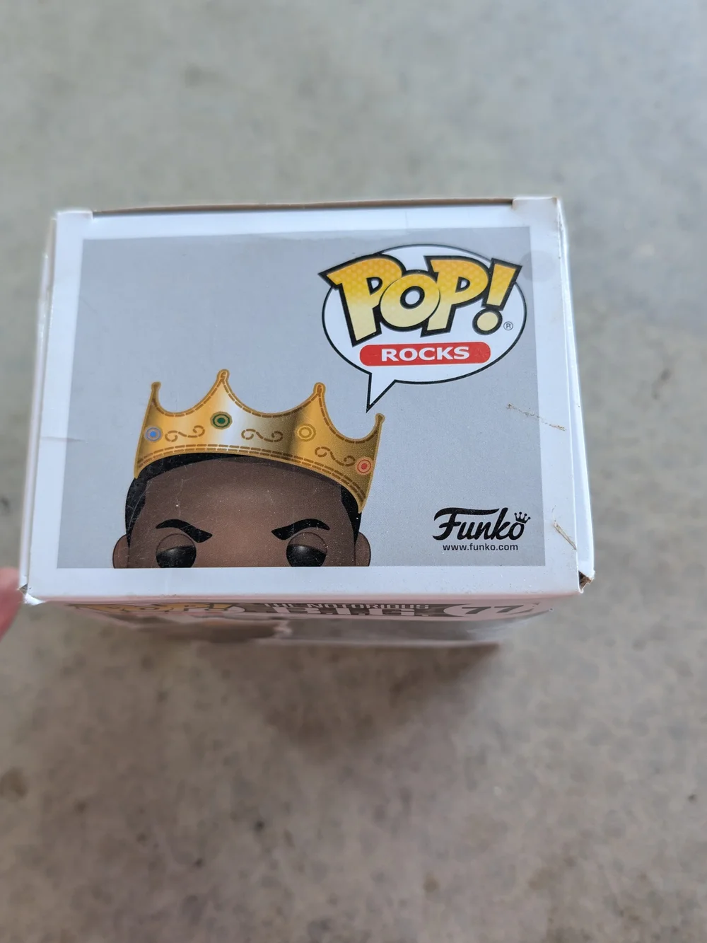 Funko Notorious B.I.G. POP! Rocks Vinyl Figure - Black & Gold